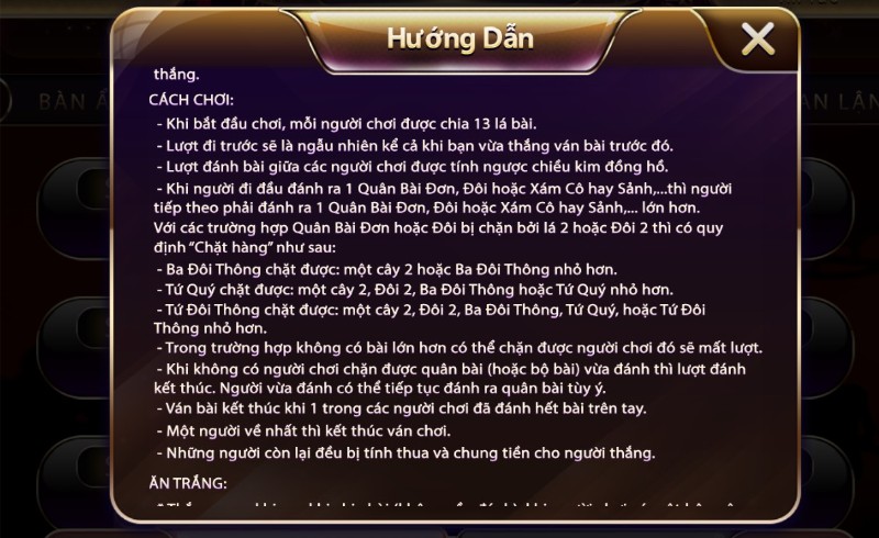 Luật chơi tiến lên tại Sunwin: 4 quy tắc cần biết 2 Luật chơi tiến lên Sunwin