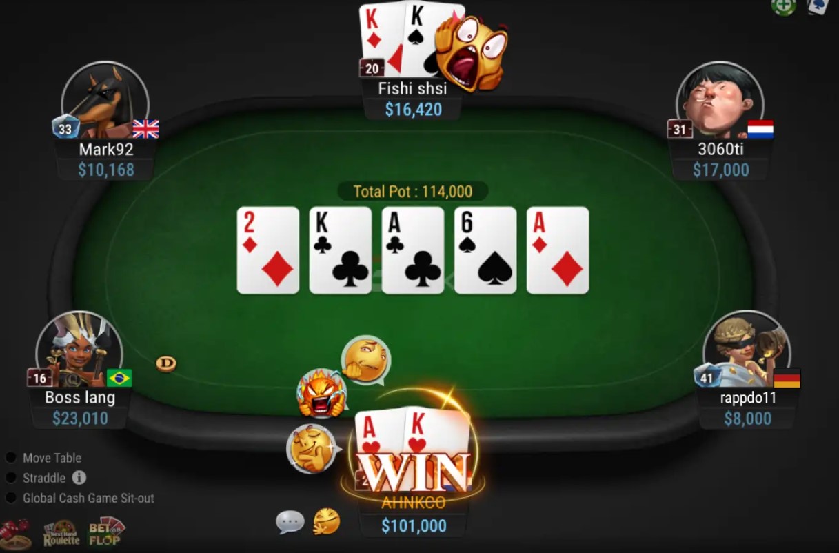 xi to 5 cay 5 card stud